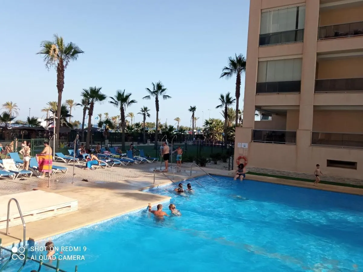 Apartamento Mar Y Sal En Primera Linea De Playa Vacaciones En Roquetas De Mar Piscina Disponible A Partir De 1 De Julio Apartment
